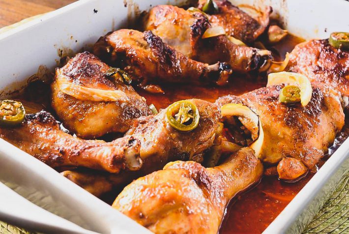 Рецепт приготовления курицы в соусе терияки.