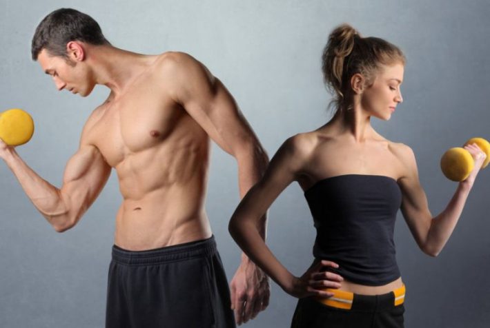 Набор мышечной массы для мужчин и женщин: программа питания, базовые упражнения.